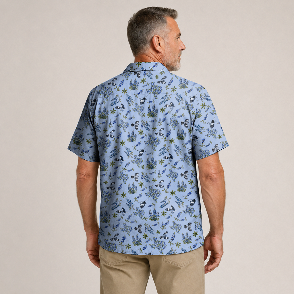 Traditions Texas Hawaiian Shirt for Men