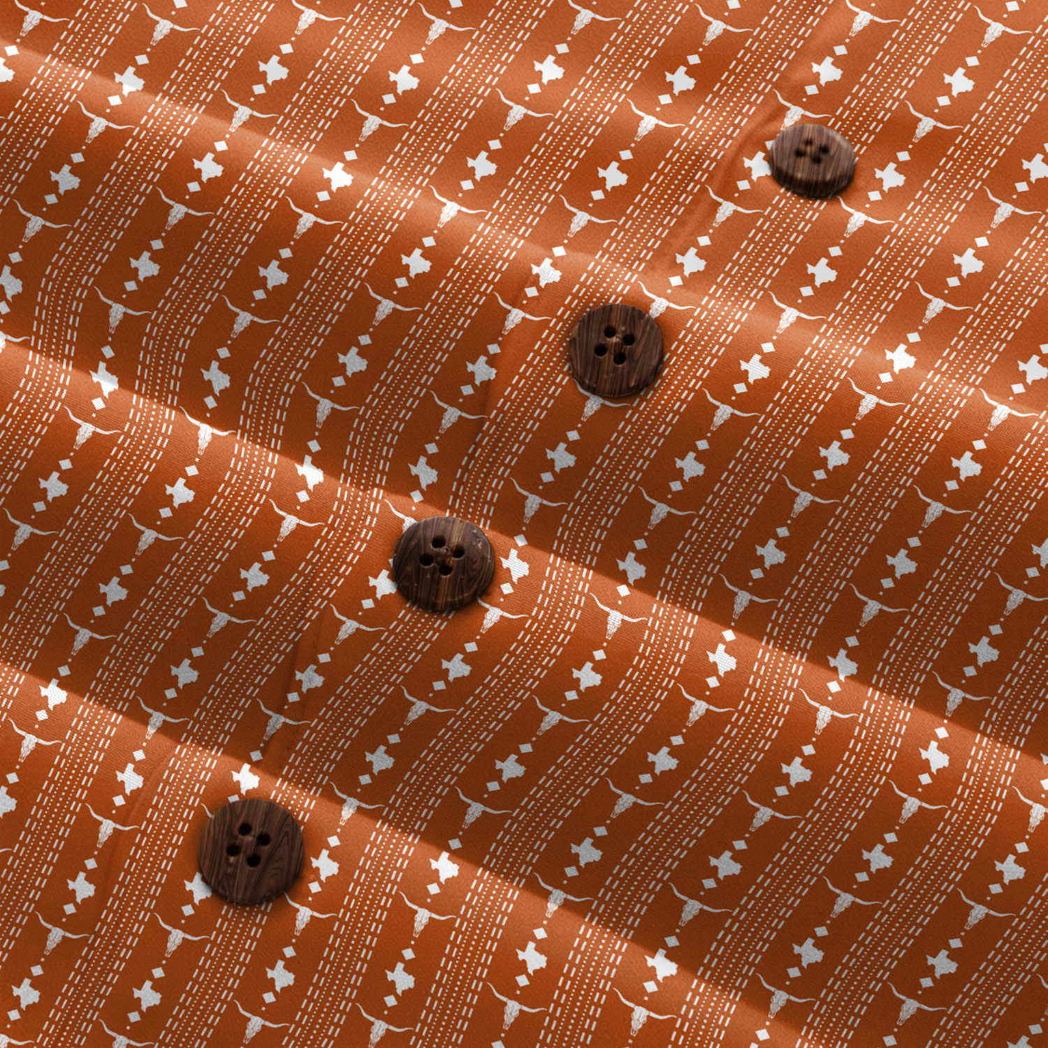 Texas Check Hawaiian Shirt for Men