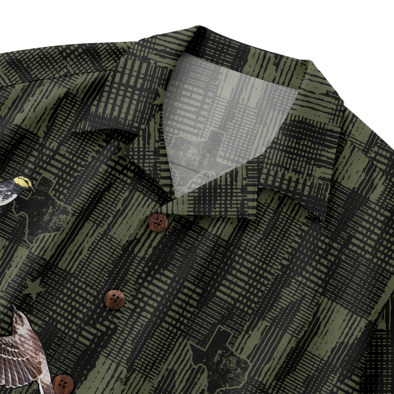 Texas x Bird Watching Hawaiian Shirt for Men