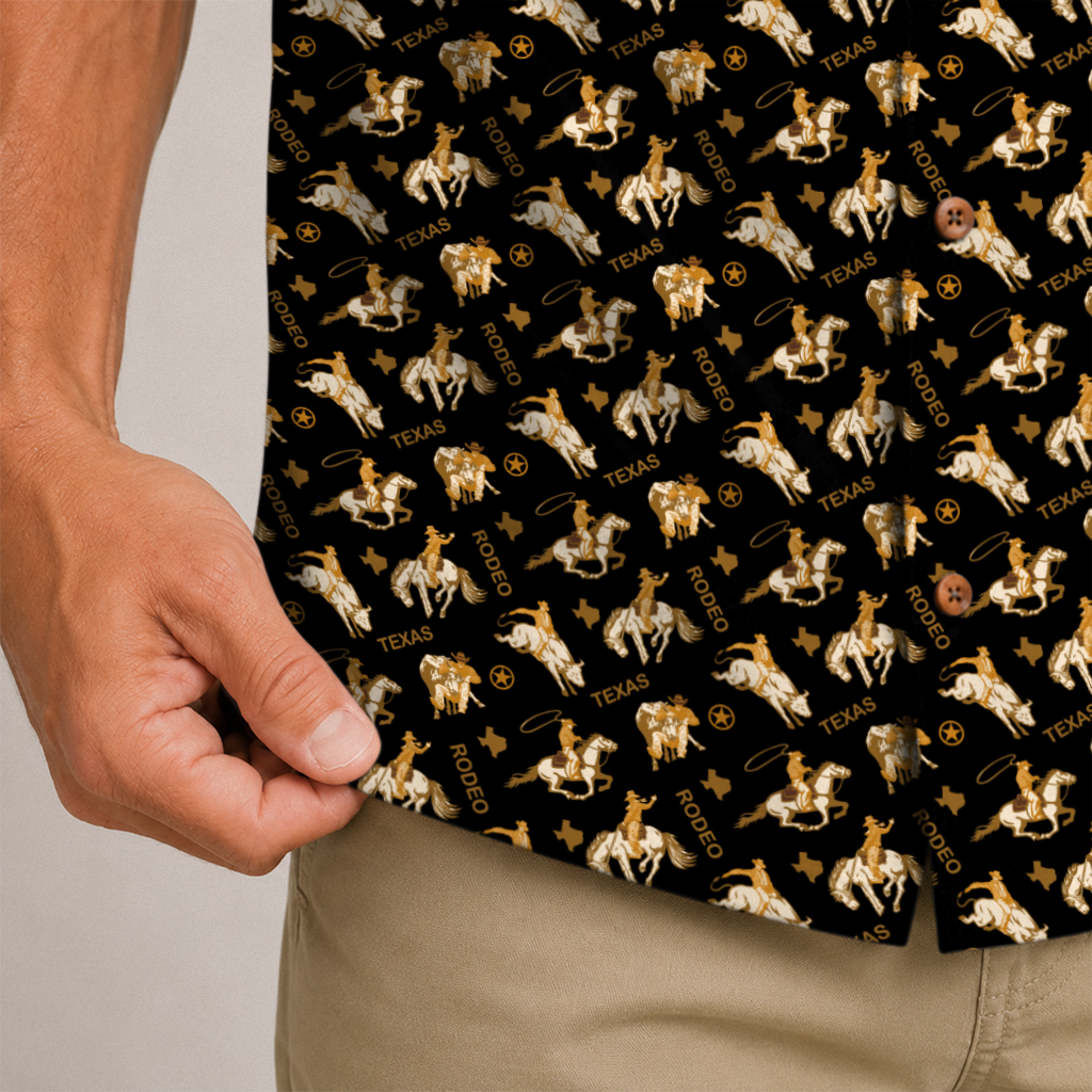 Traditions Texas Hawaiian Shirt for Men
