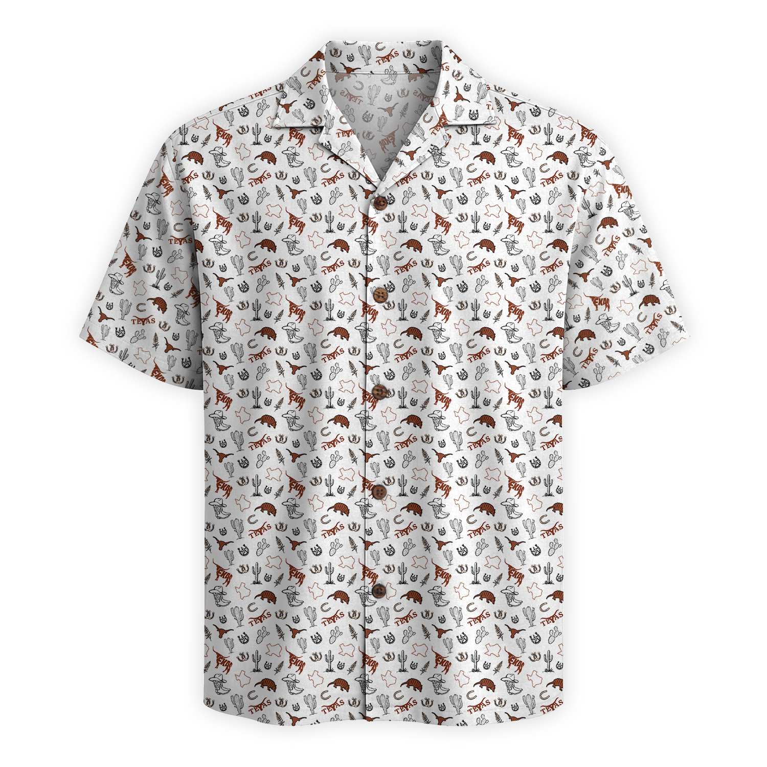 Traditions Texas Hawaiian Shirt for Men
