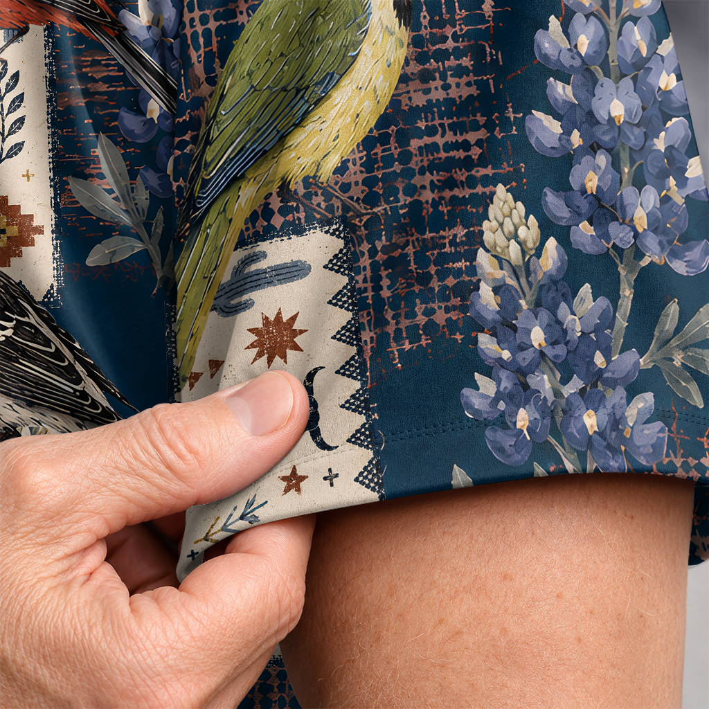 Texas x Bird Watching Hawaiian Shirt for Men