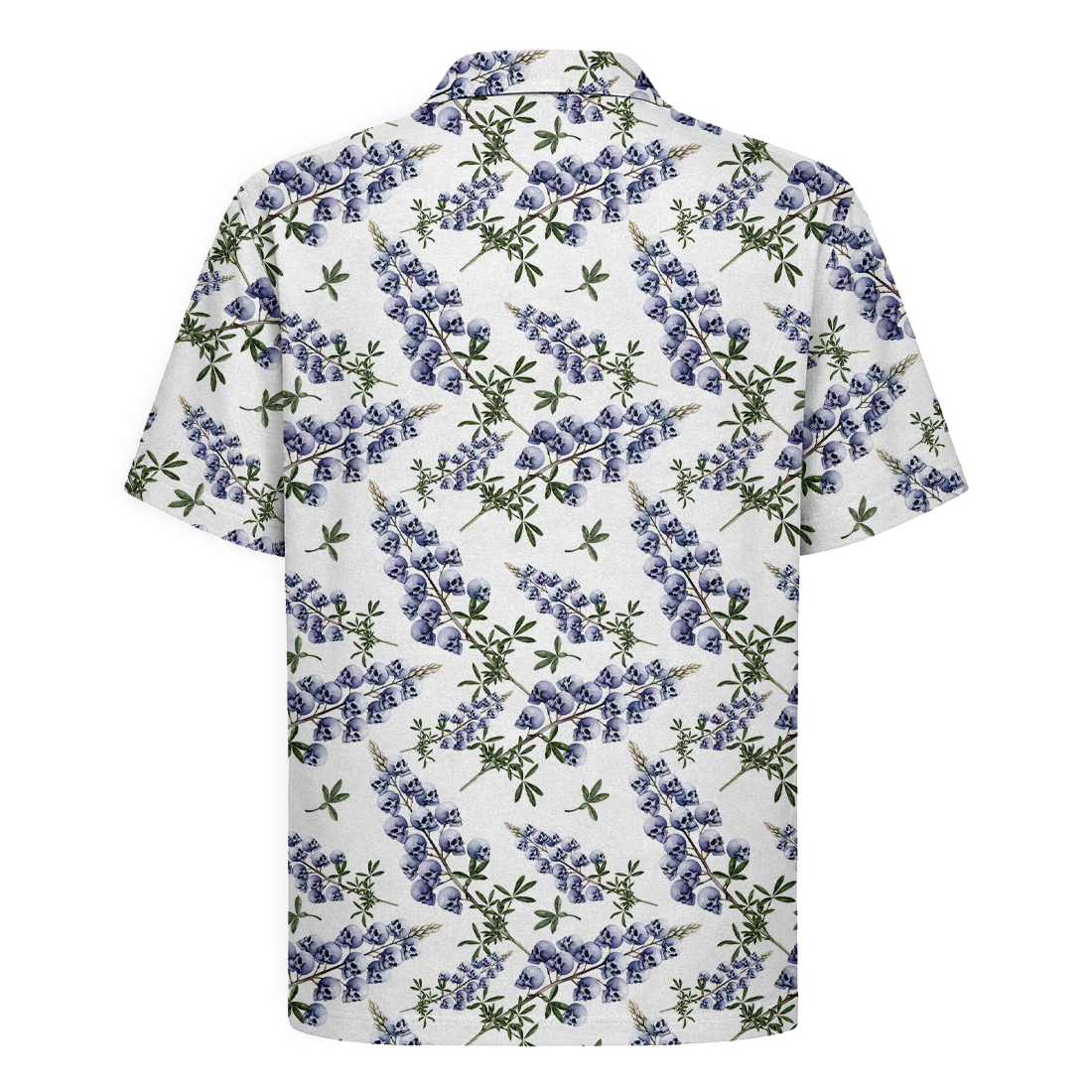 Texas x Skull Hawaiian Shirt for Men
