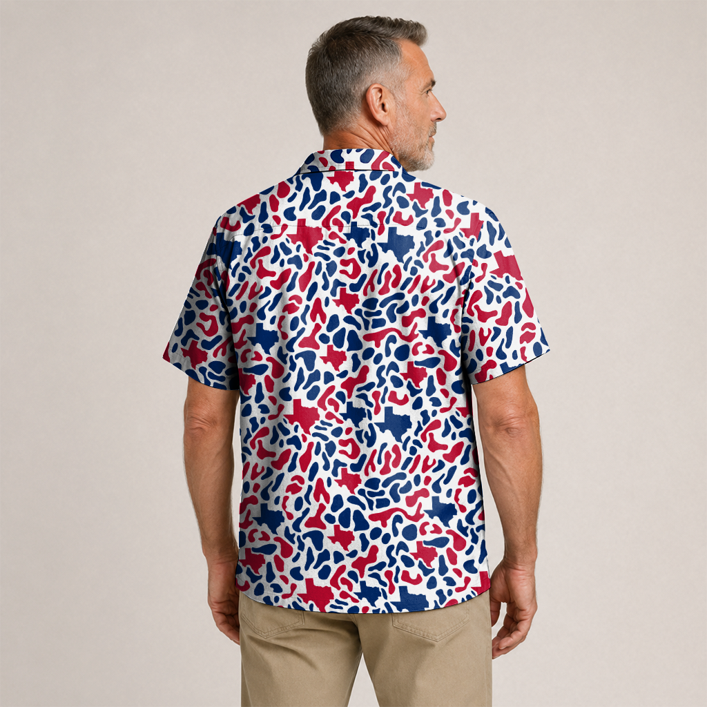 Traditions Texas Hawaiian Shirt for Men