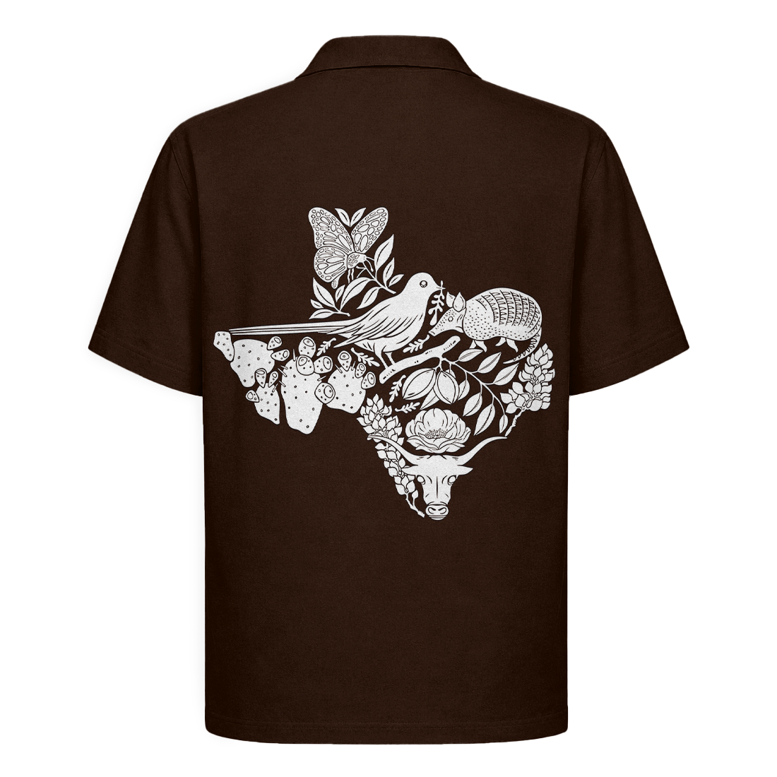 Texas Check Hawaiian Shirt for Men