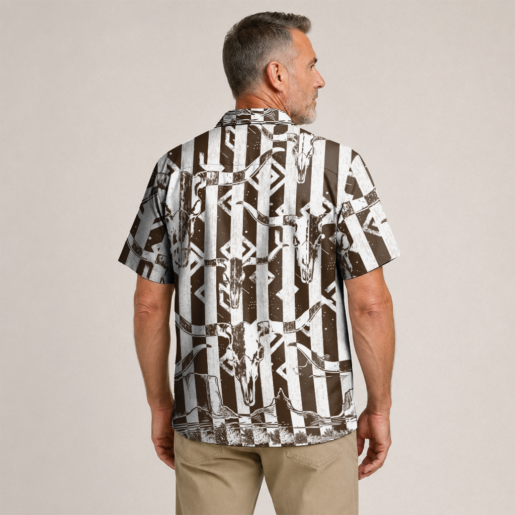 Texas Hawaiian Shirt for Men