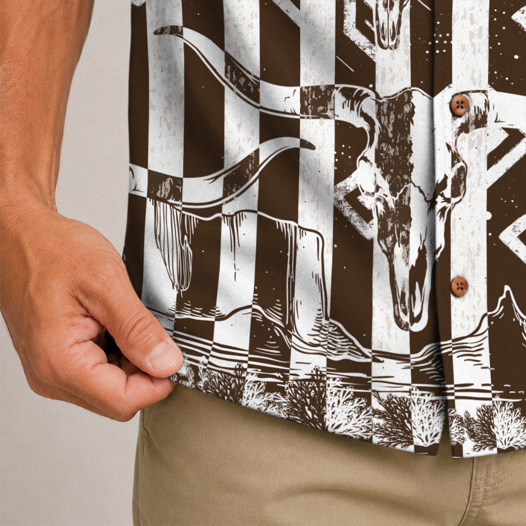 Texas Hawaiian Shirt for Men