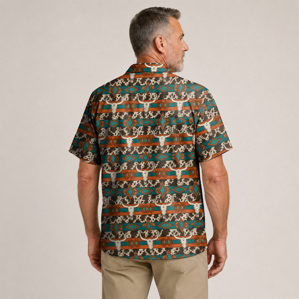 Texas Hawaiian Shirt for Men