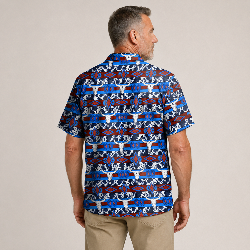 Texas Hawaiian Shirt for Men