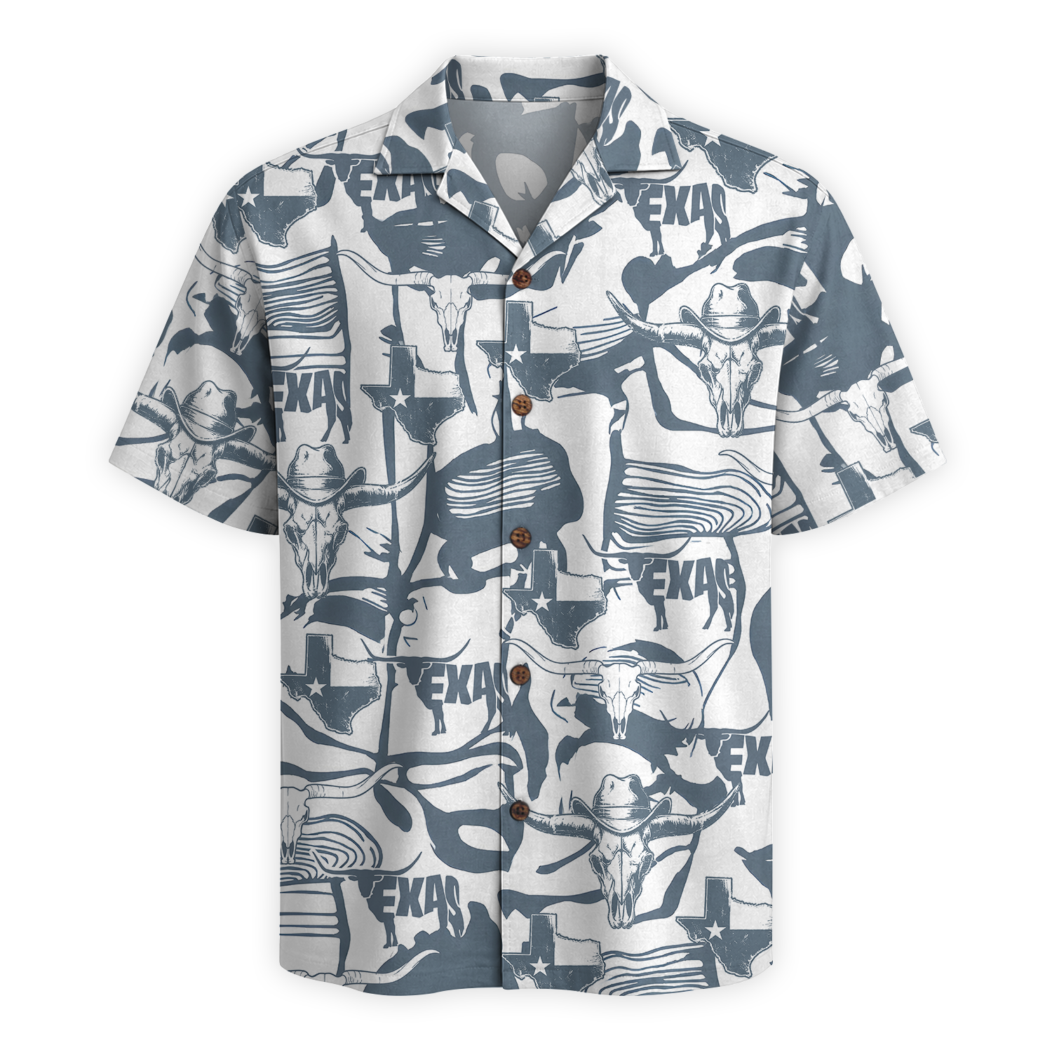 Texas Hawaiian Shirt for Men
