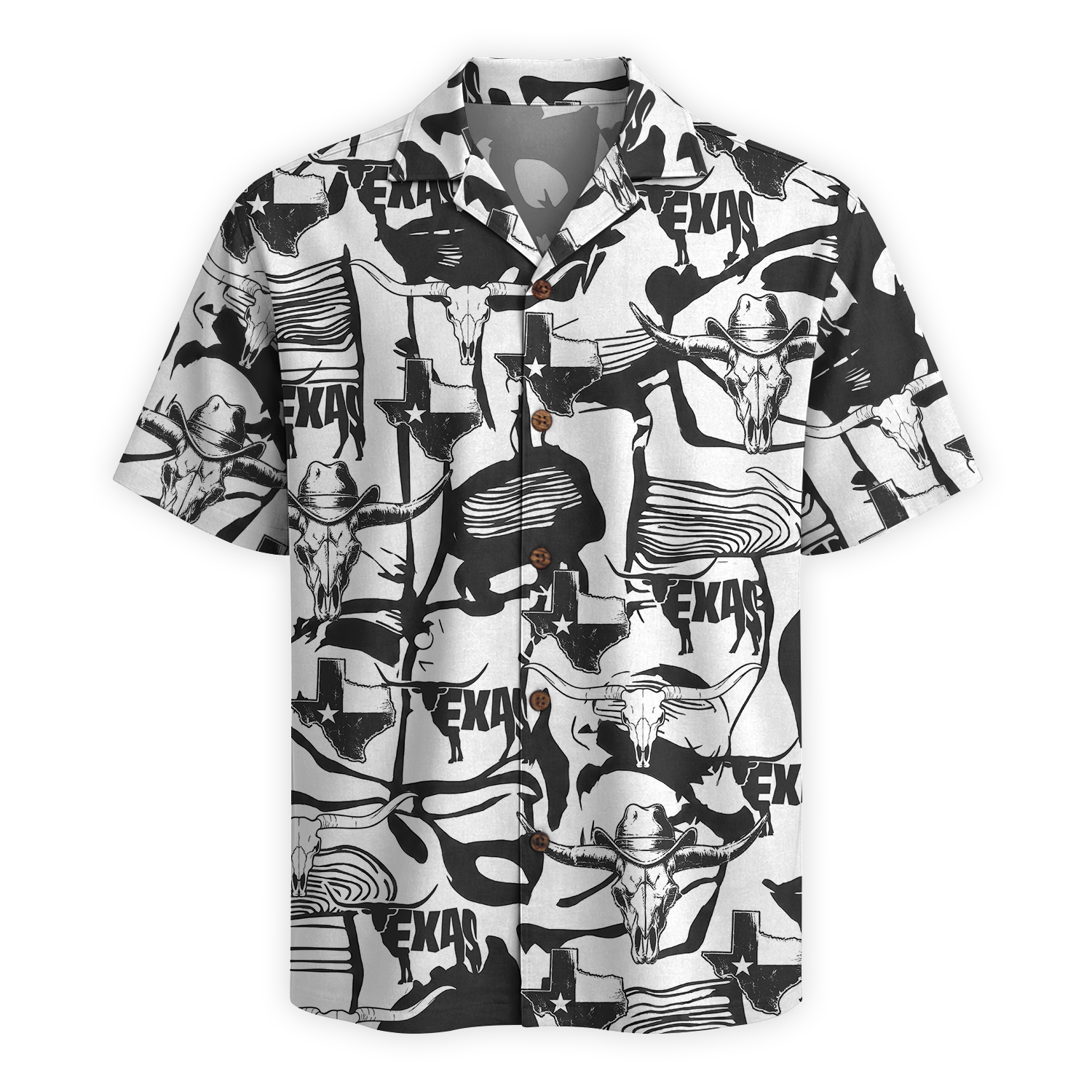 Texas Hawaiian Shirt for Men
