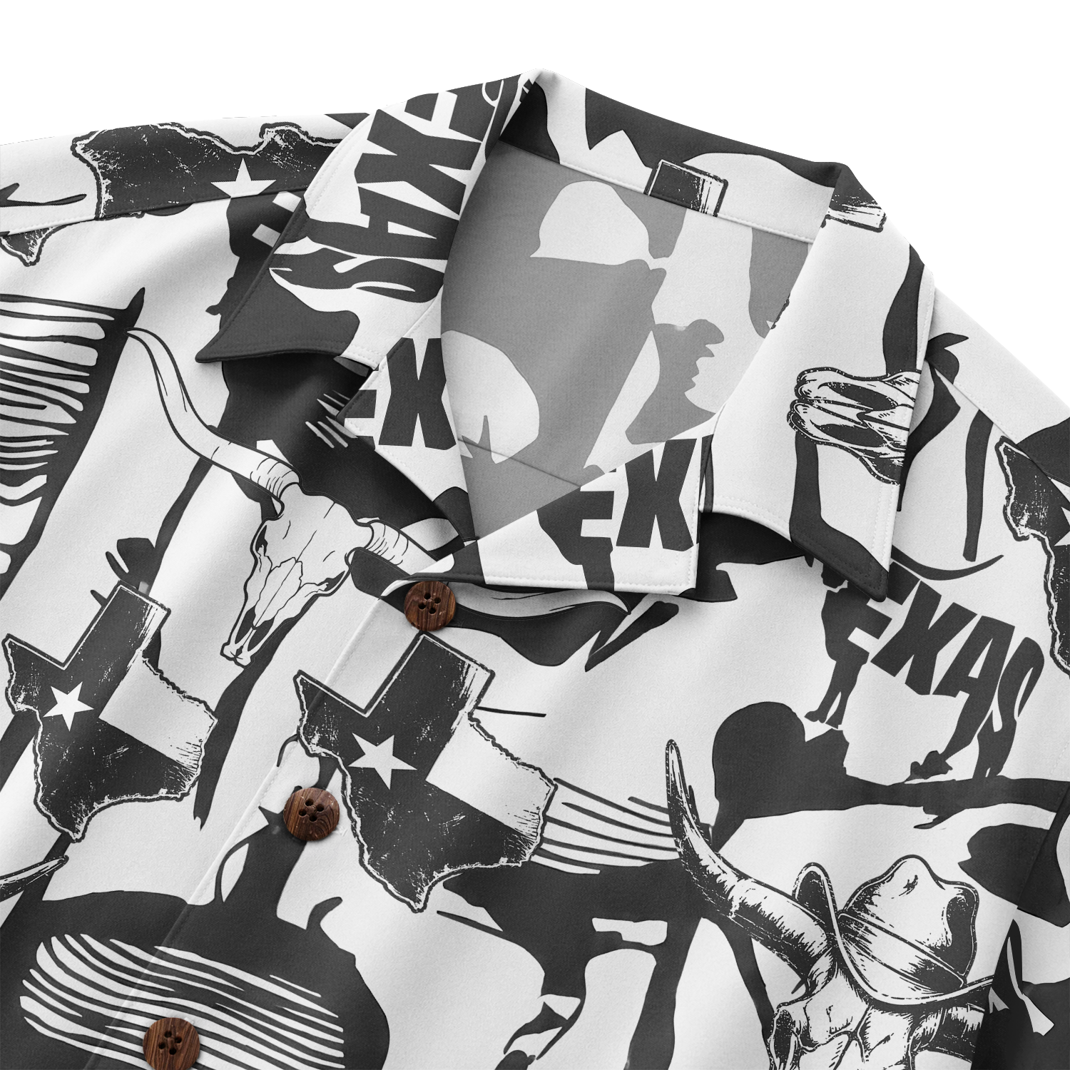 Texas Hawaiian Shirt for Men
