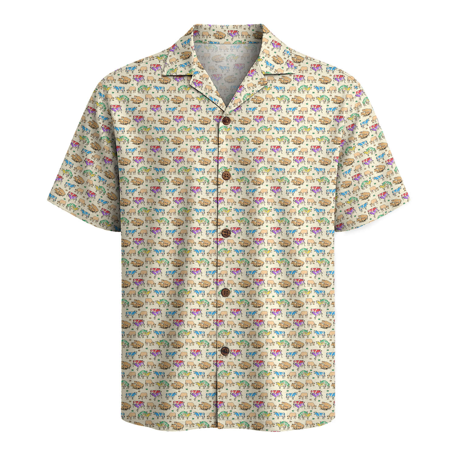 Farmer Hawaiian Shirt for Men