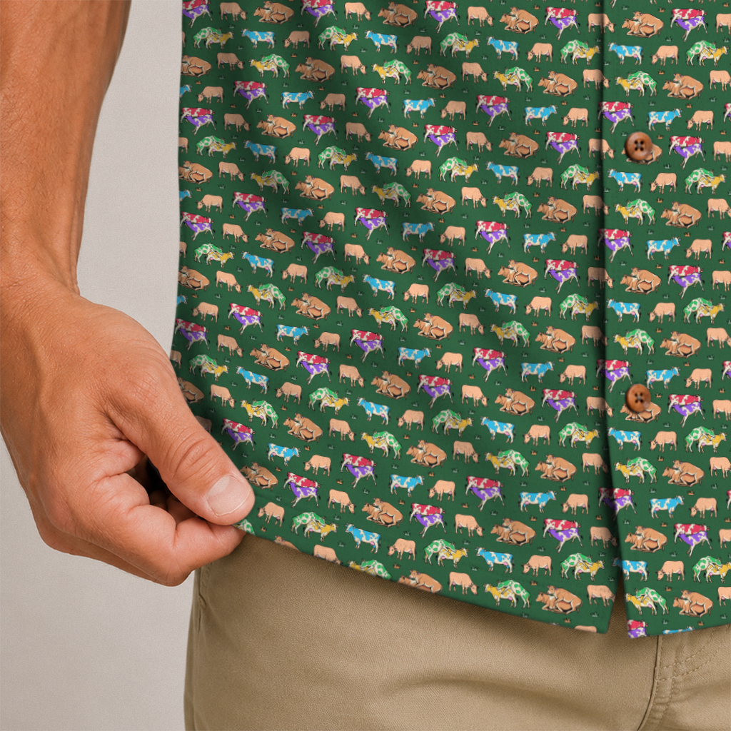Farmer Hawaiian Shirt for Men