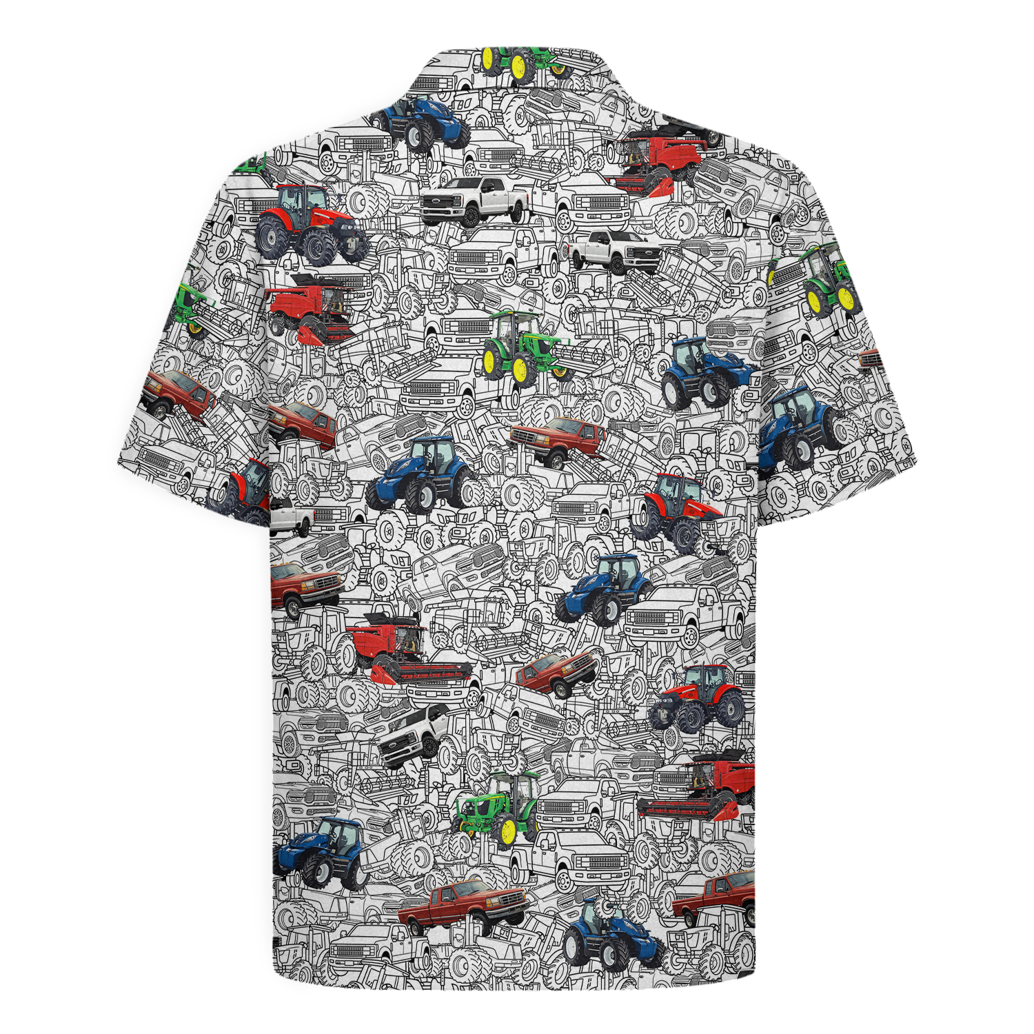Farmer Hawaiian Shirt for Men