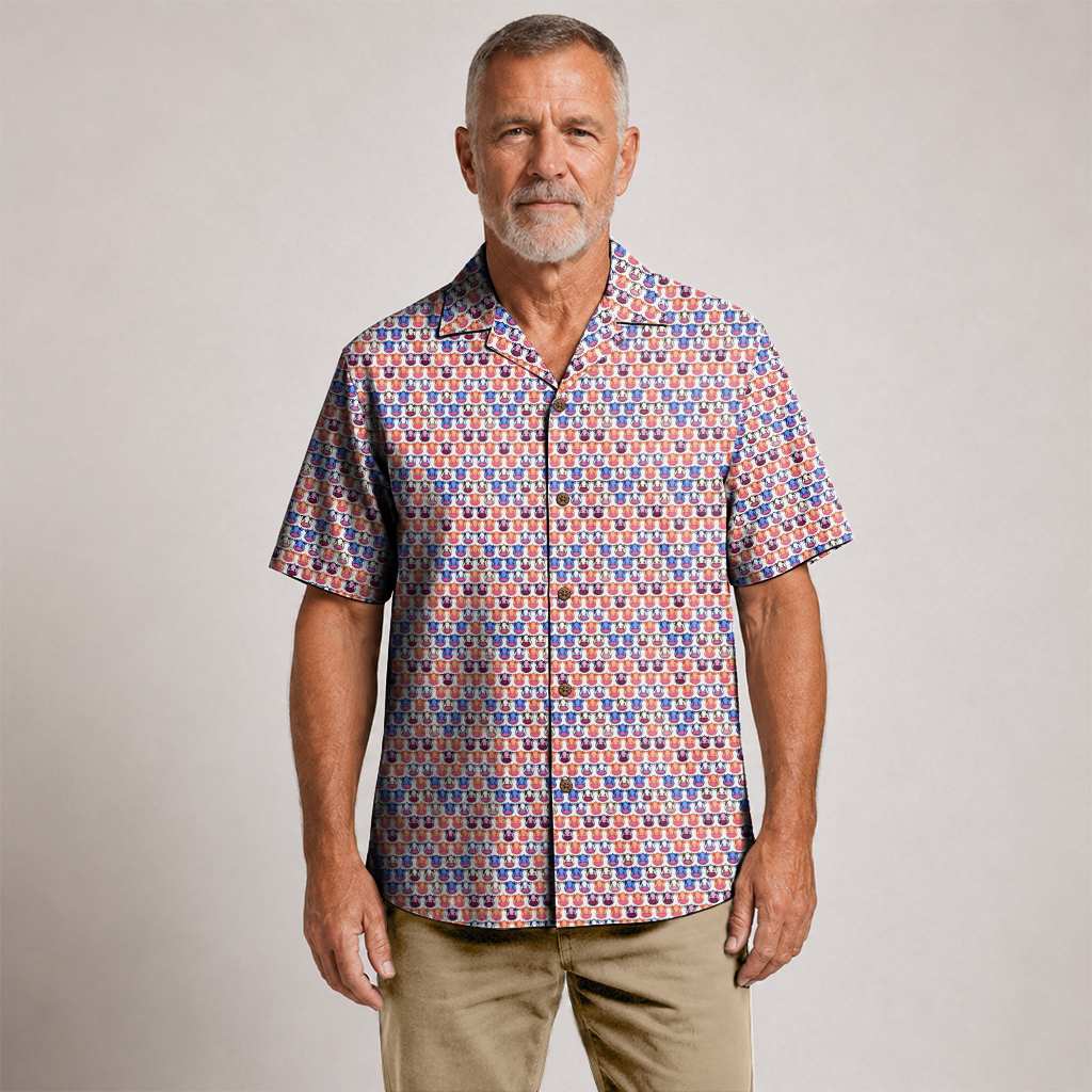 Farmer Hawaiian Shirt for Men