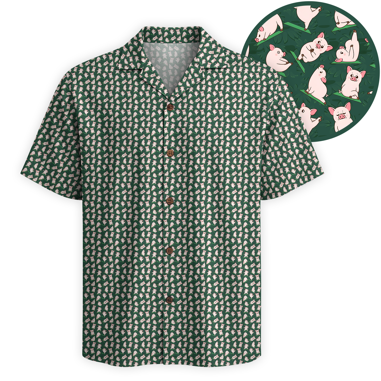 Farmer Hawaiian Shirt for Men