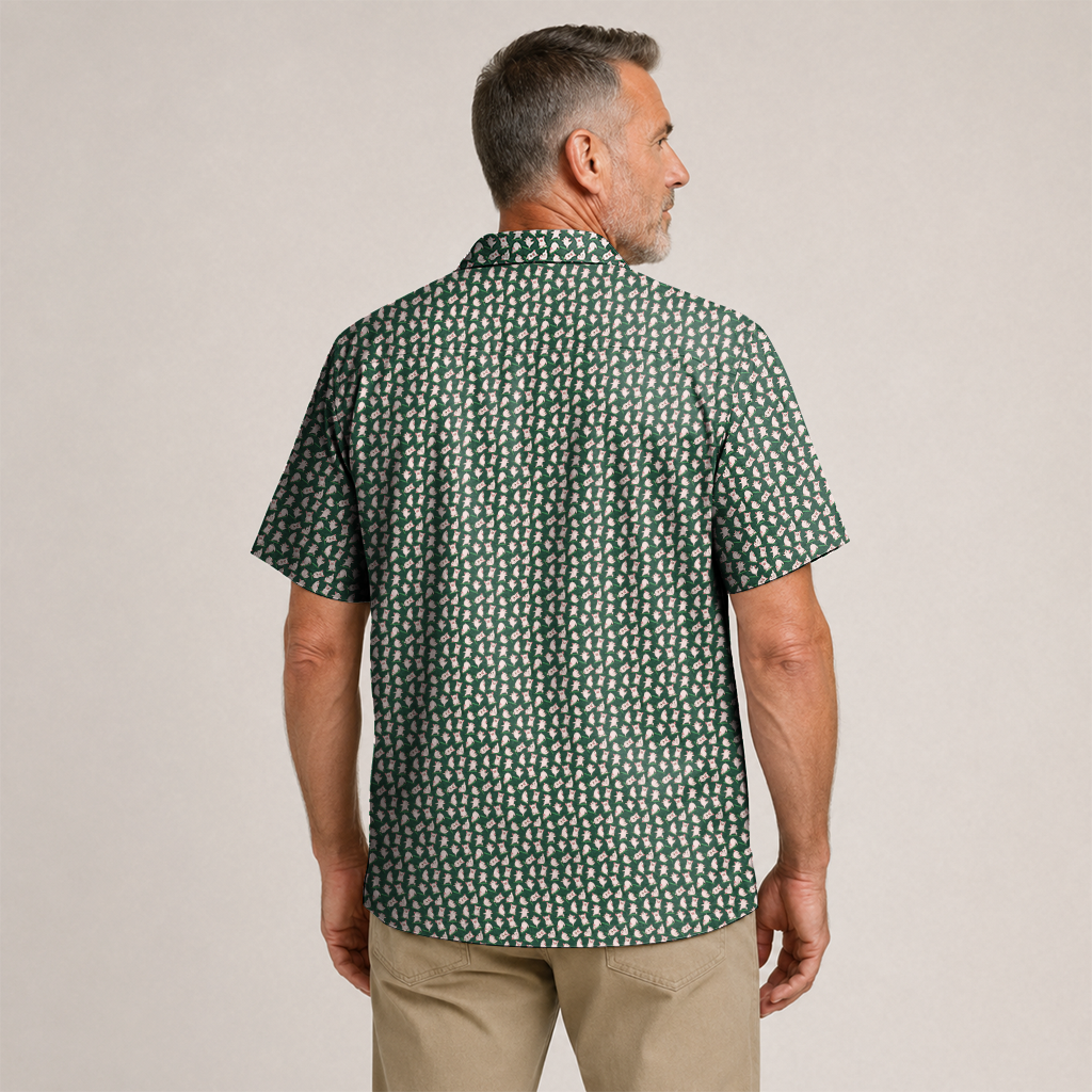 Farmer Hawaiian Shirt for Men