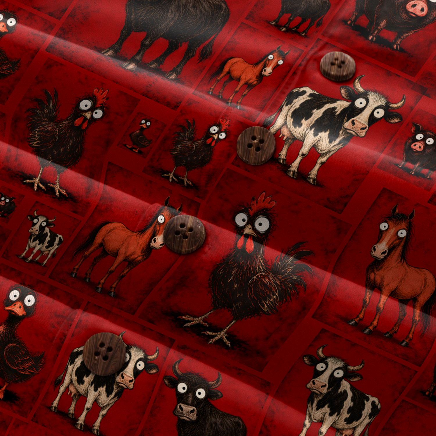 Farmer Hawaiian Shirt for Men