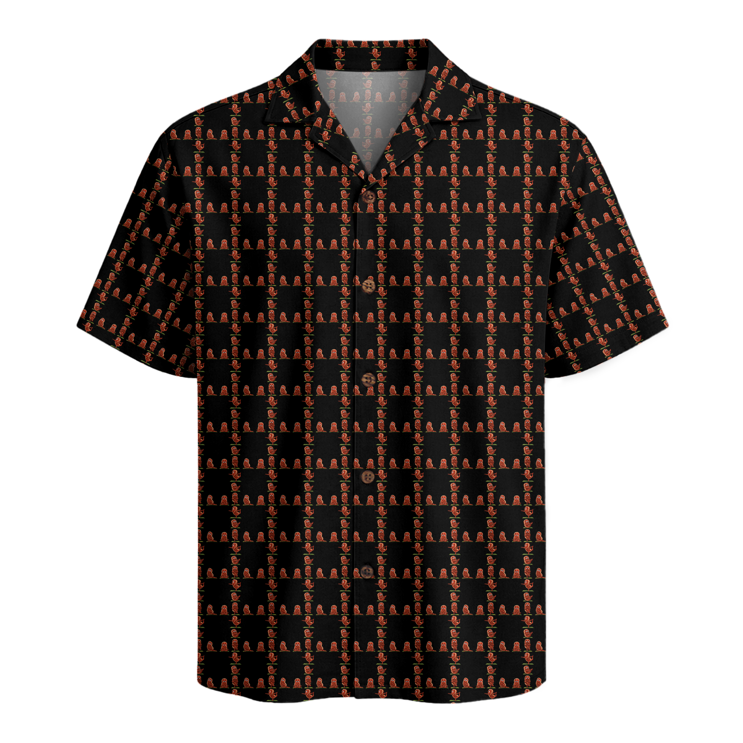 BBQ Hawaiian Shirt for Men