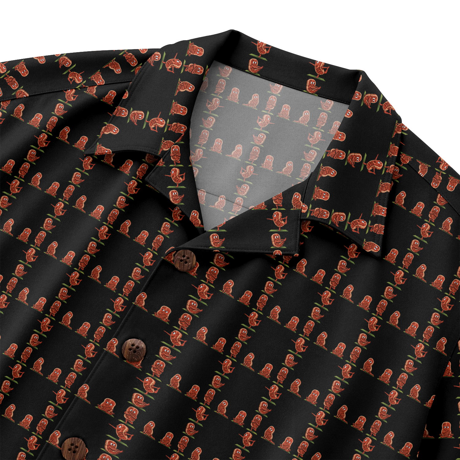 BBQ Hawaiian Shirt for Men