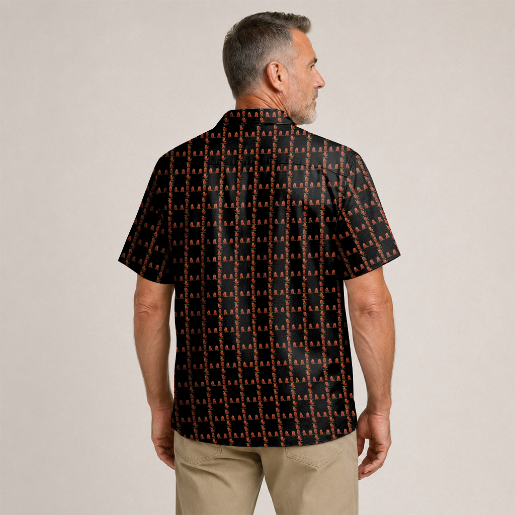 BBQ Hawaiian Shirt for Men