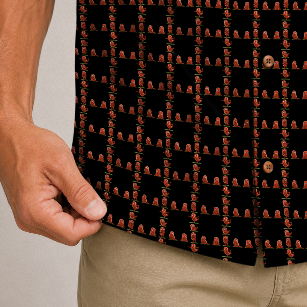 BBQ Hawaiian Shirt for Men