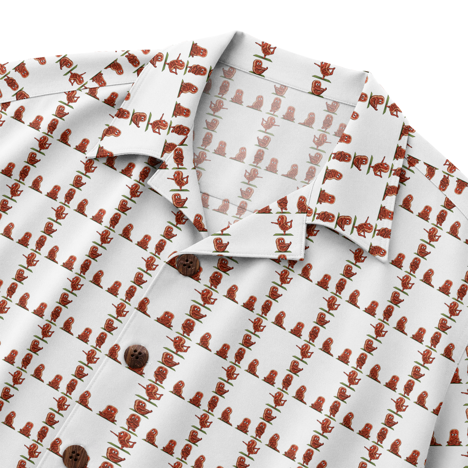 BBQ Hawaiian Shirt for Men