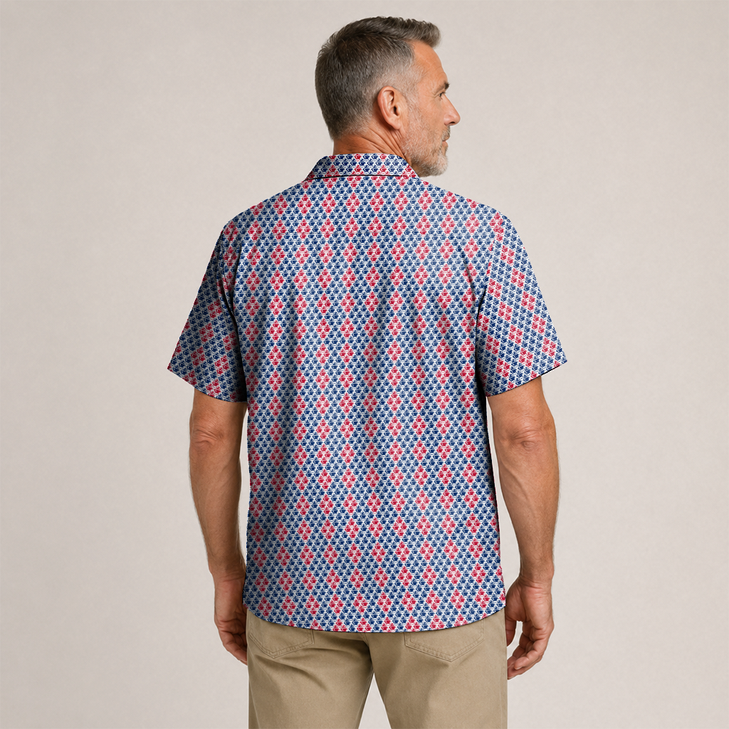 BBQ Hawaiian Shirt for Men