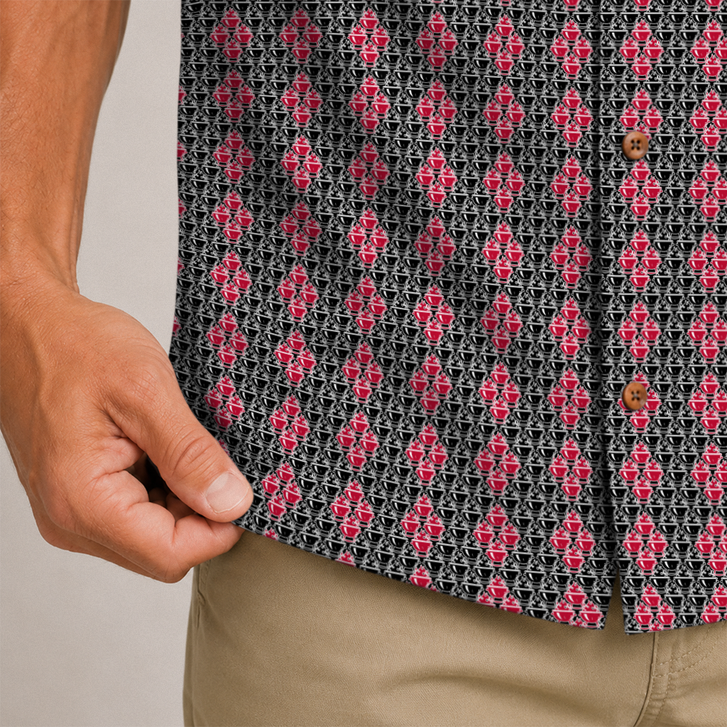 BBQ Hawaiian Shirt for Men