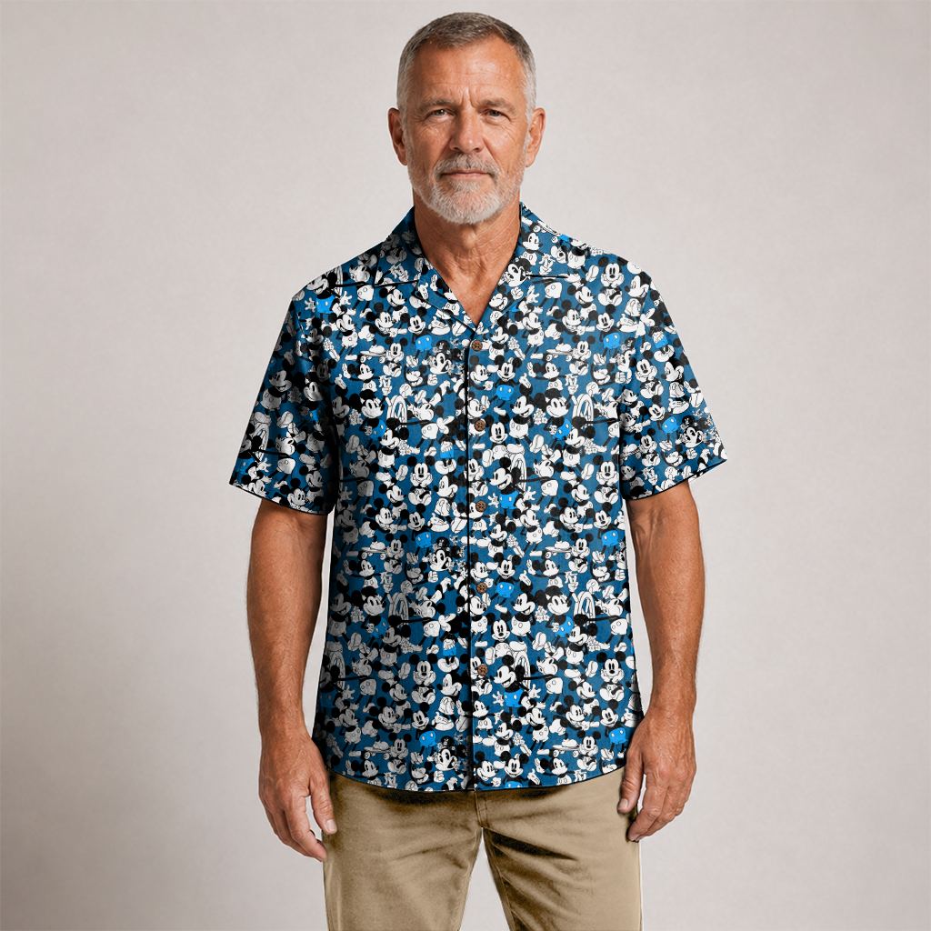 American Heritage Mickey 1928 Hawaiian Shirt for Men