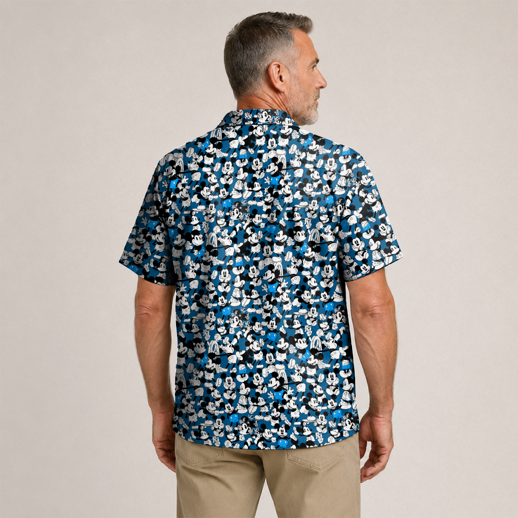 American Heritage Mickey 1928 Hawaiian Shirt for Men