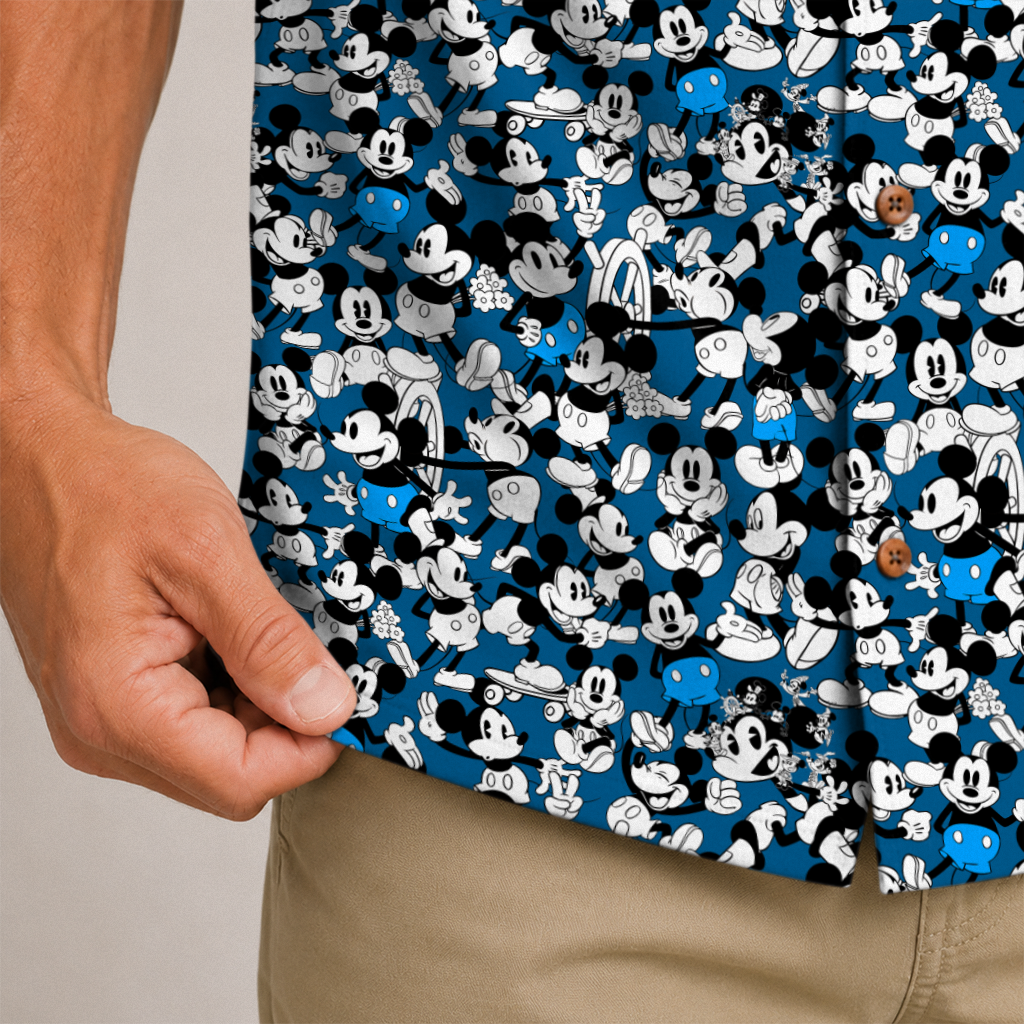 American Heritage Mickey 1928 Hawaiian Shirt for Men