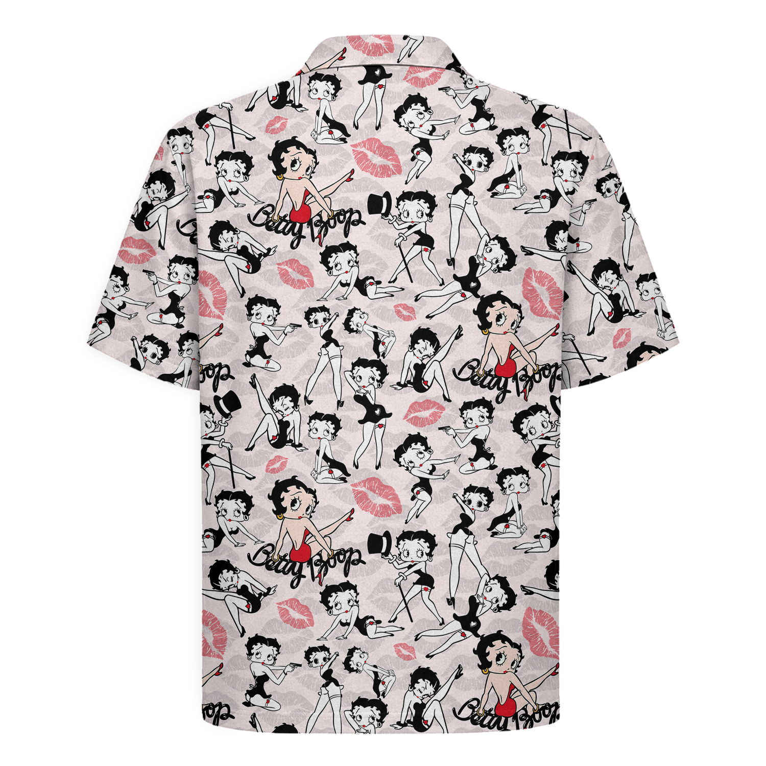 American Heritage Betty Boop Hawaiian Shirt for Men