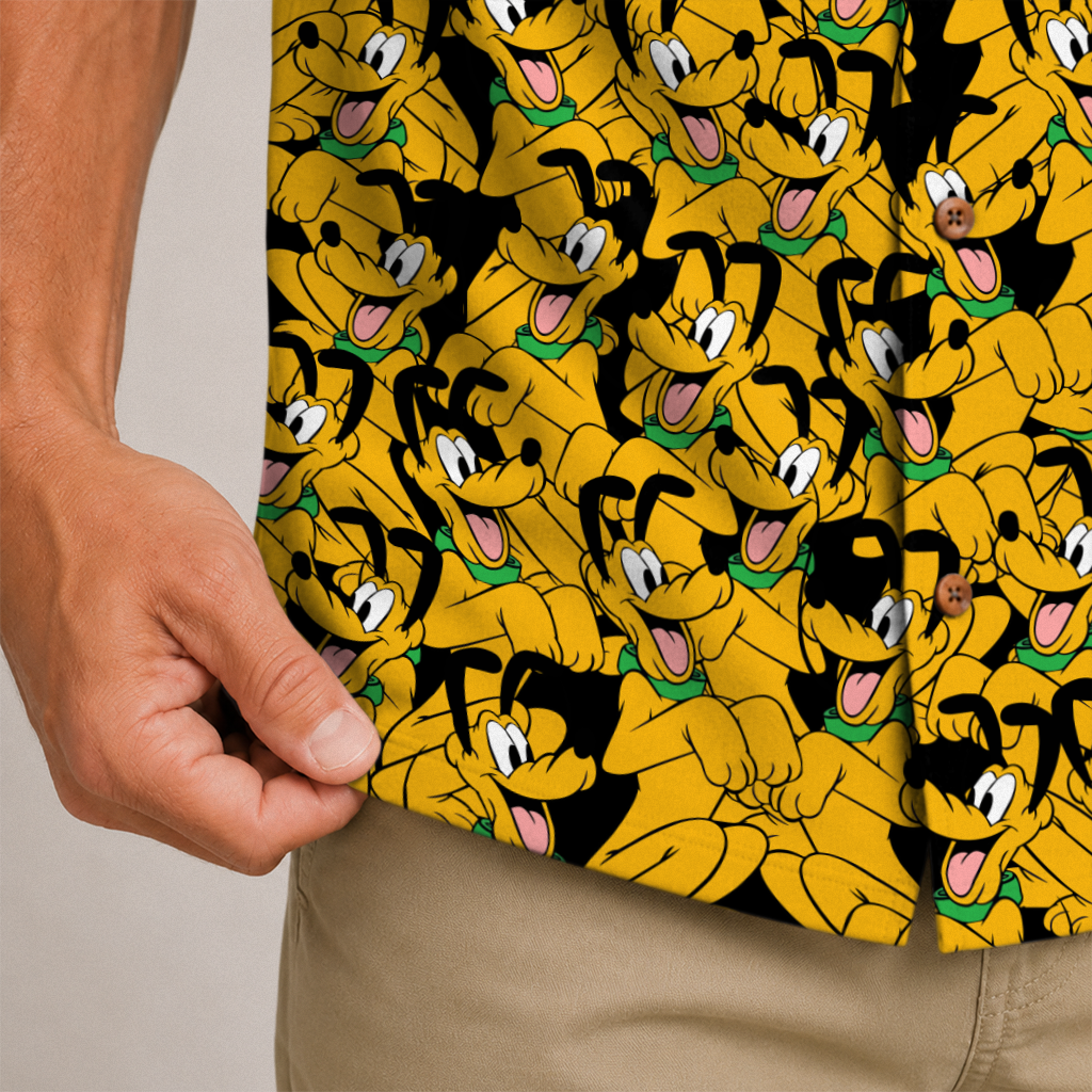 American Heritage Pluto Hawaiian Shirt for Men