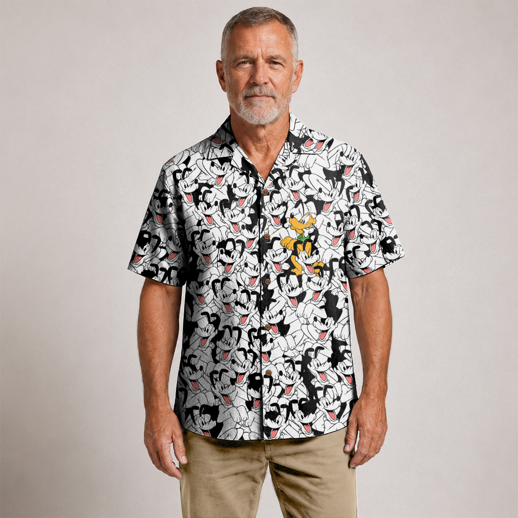 American Heritage Pluto Hawaiian Shirt for Men