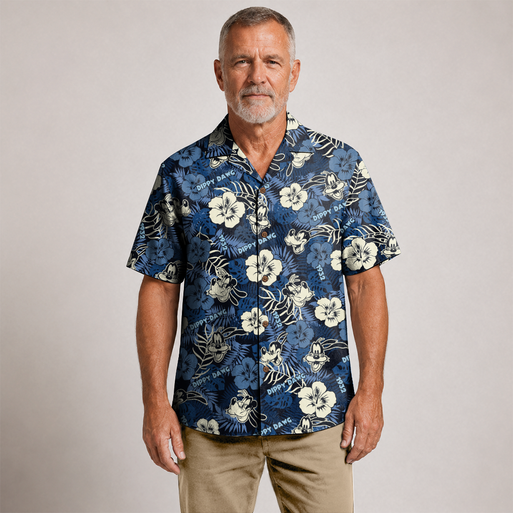 American Heritage Dippy Dawg 1932 Hawaiian Shirt for Men