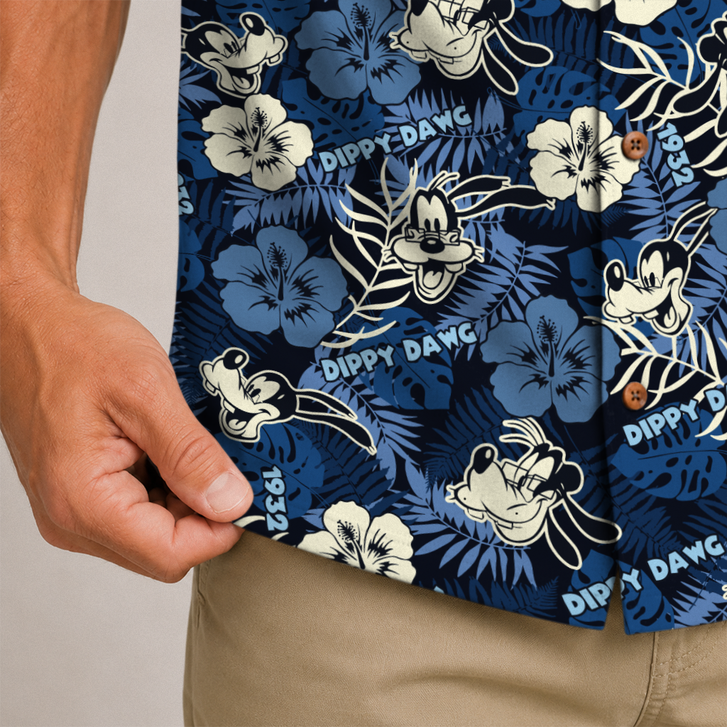 American Heritage Dippy Dawg 1932 Hawaiian Shirt for Men