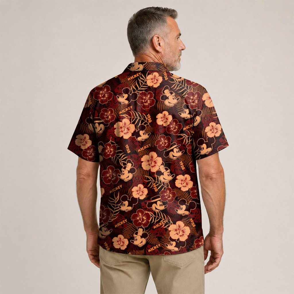 American Heritage Mickey 1928 Hawaiian Shirt for Men