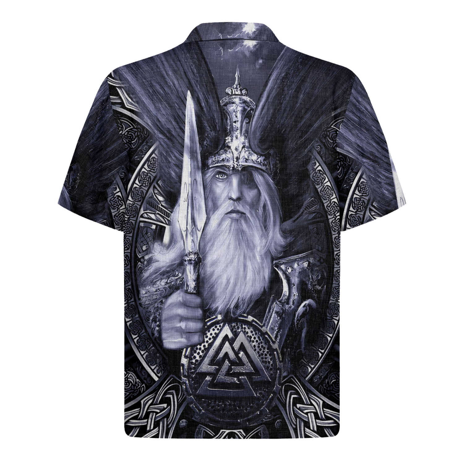 The Norse King Linen Short Sleeve Shirt