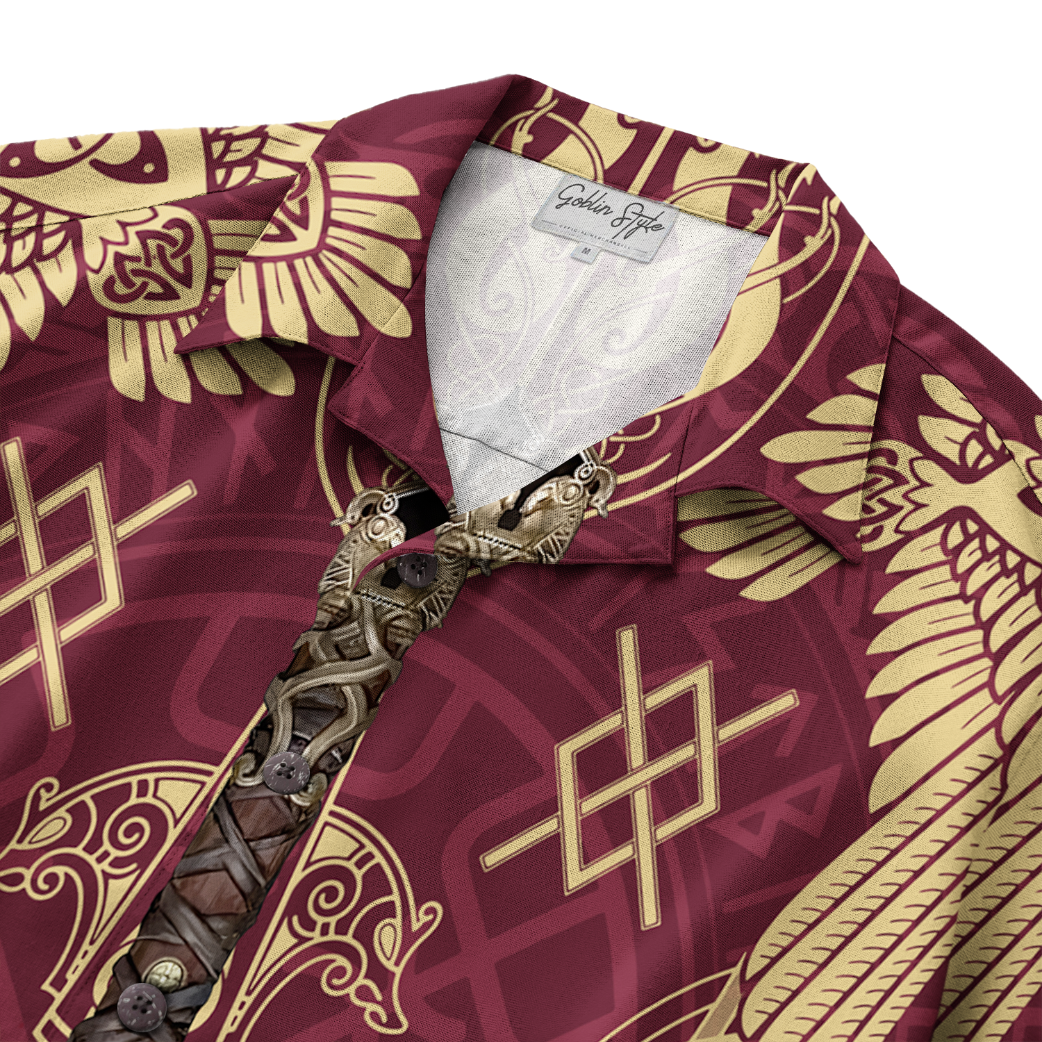 Sword Of Valor Linen Short Sleeve Shirt