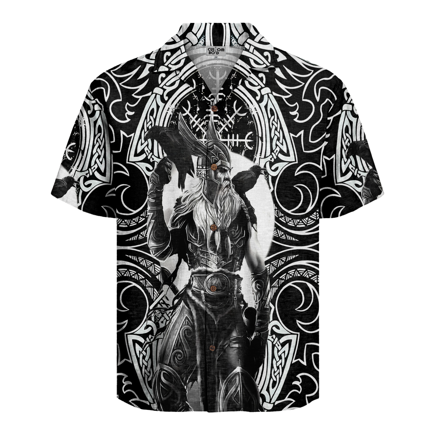 Odin's Emissary Linen Short Sleeve Shirt