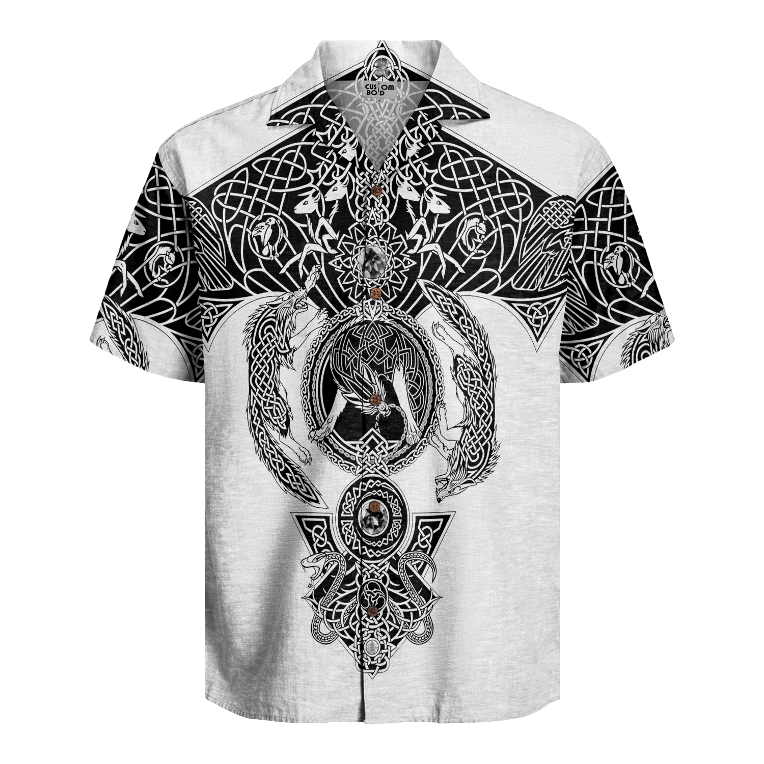 Celtic Guardians Linen Short Sleeve Shirt