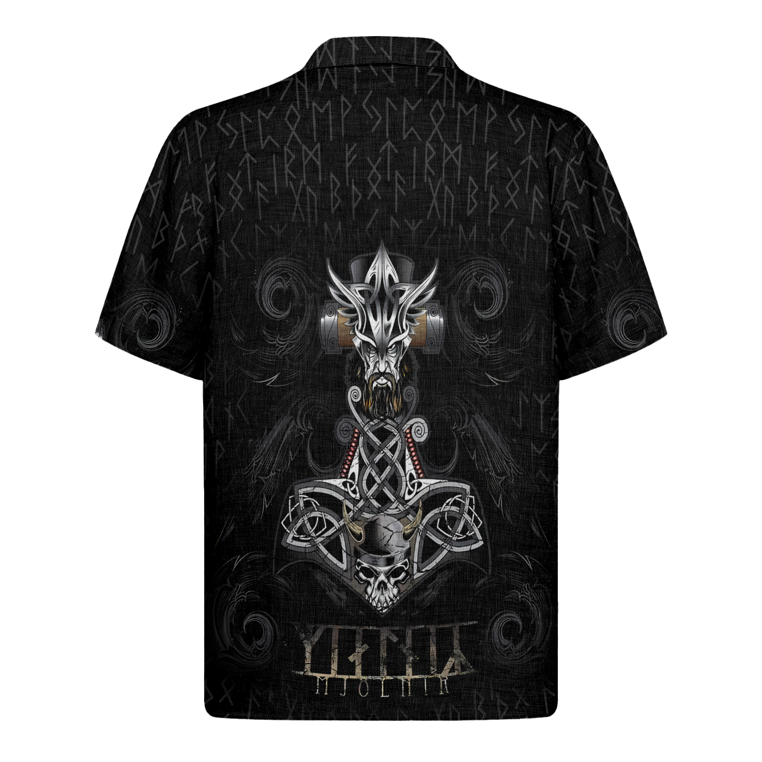 Wrath of Mjolnir Linen Short Sleeve Shirt