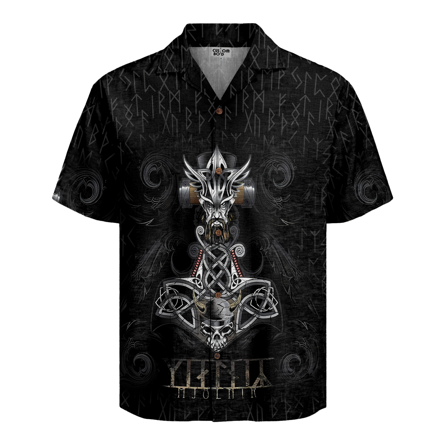 Wrath of Mjolnir Linen Short Sleeve Shirt