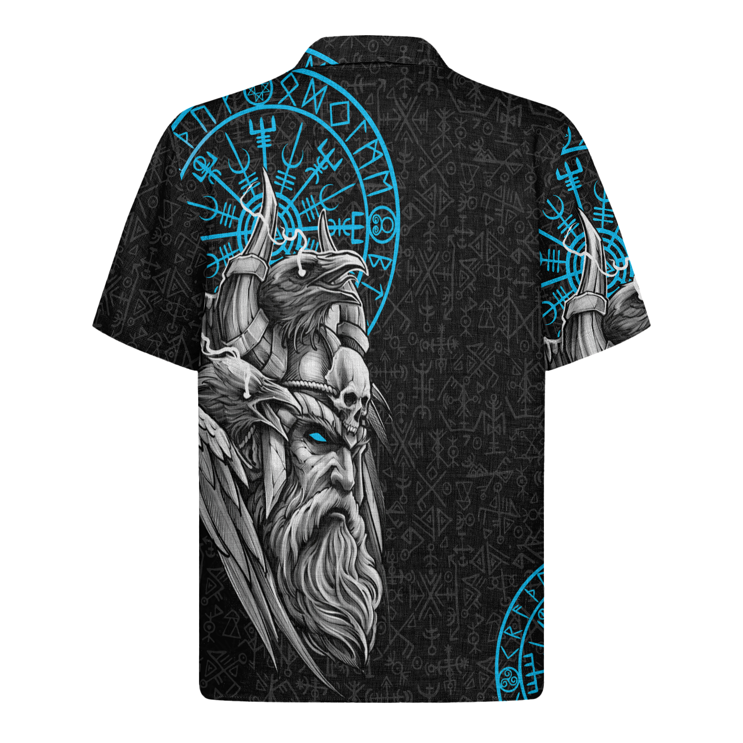 Odin’s Gaze Linen Short Sleeve Shirt