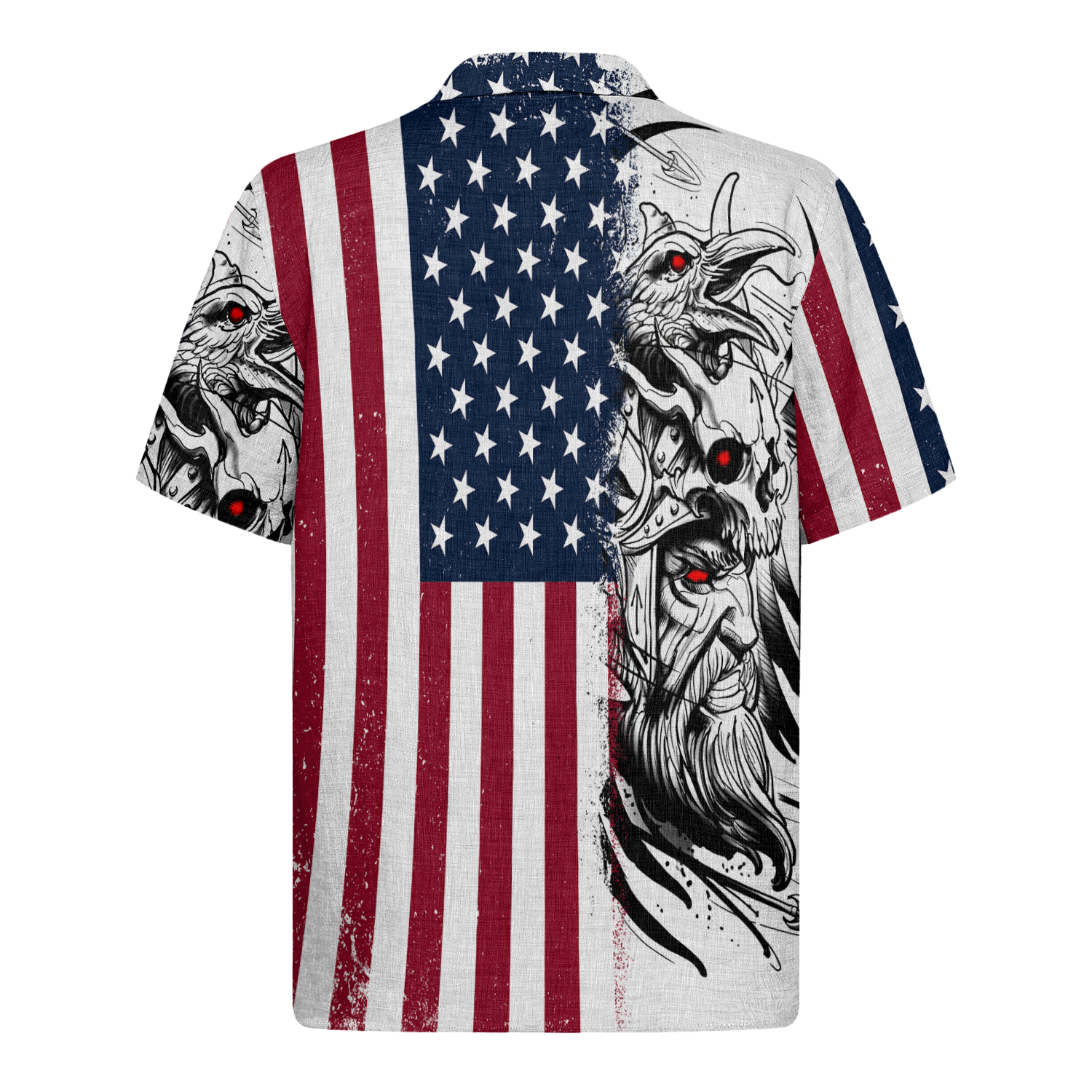 American Berserker Linen Short Sleeve Shirt