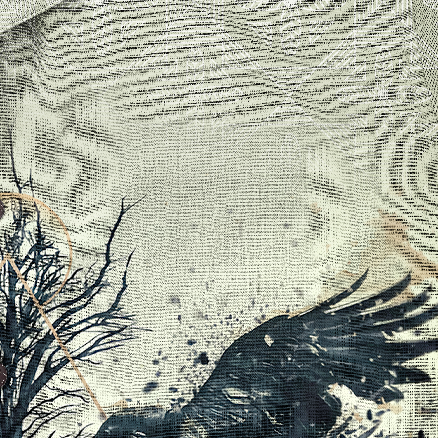 Huginn & Muninn Raven Linen Short Sleeve Shirt