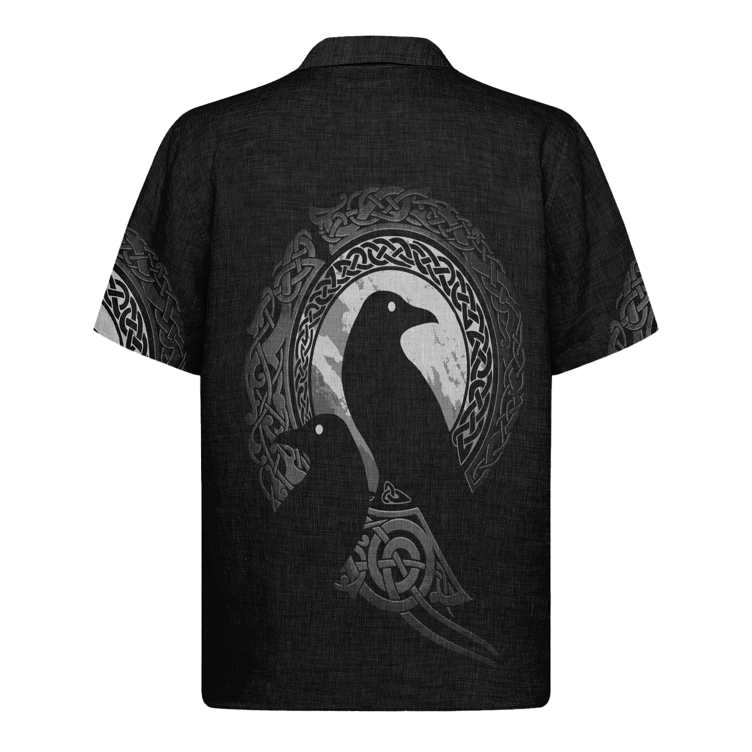 Huginn & Muninn Midnight Linen Short Sleeve Shirt