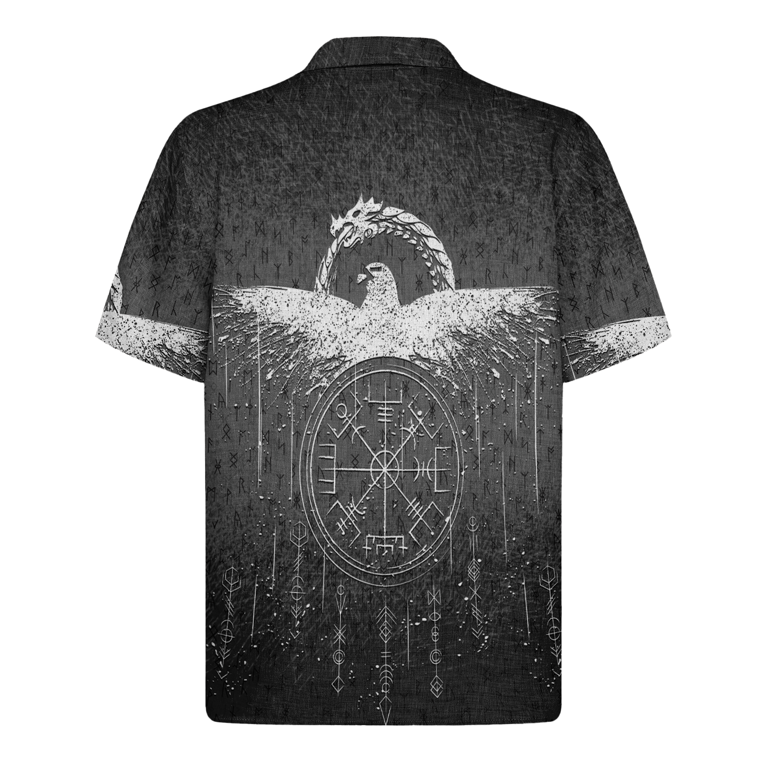 Dragon Rune Mystique Linen Short Sleeve Shirt